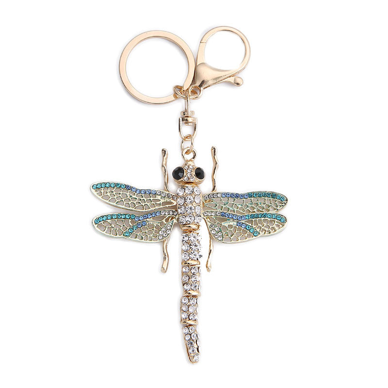 Wholesale Zinc Alloy Dragonfly Keychain
